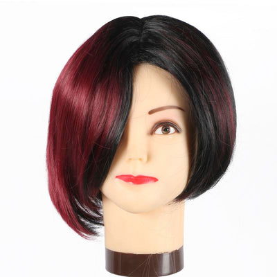 Jen- Red & Black Kenakalon Wig